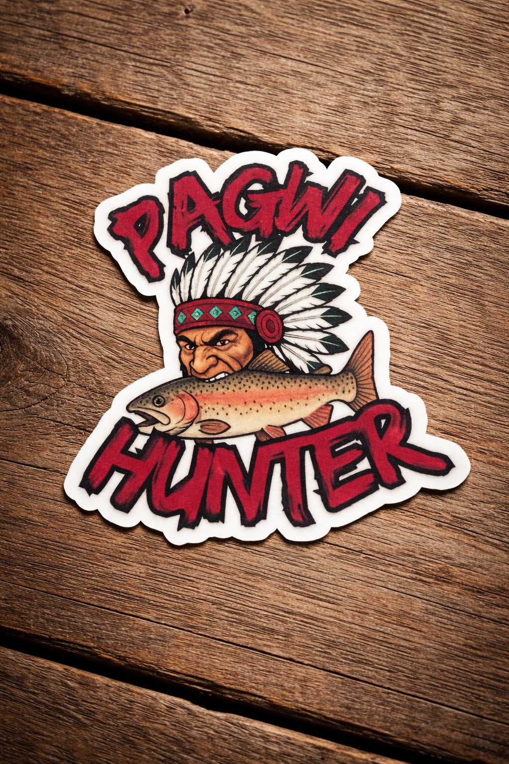 Pagwi Hunter Designer 3.75inch Sticker – Signature Series