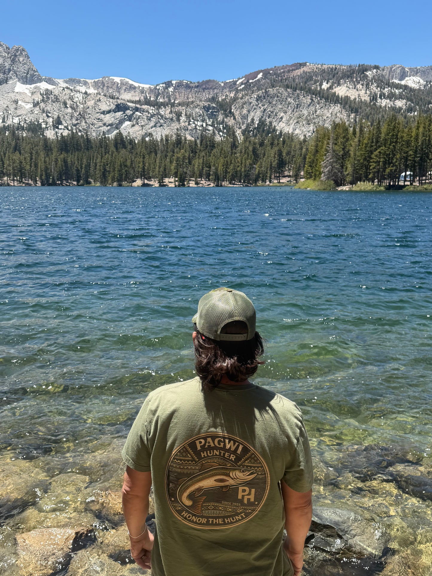 Pagwi Hunter Heritage Series Logo Trucker Hat | Snapback Fishing Cap