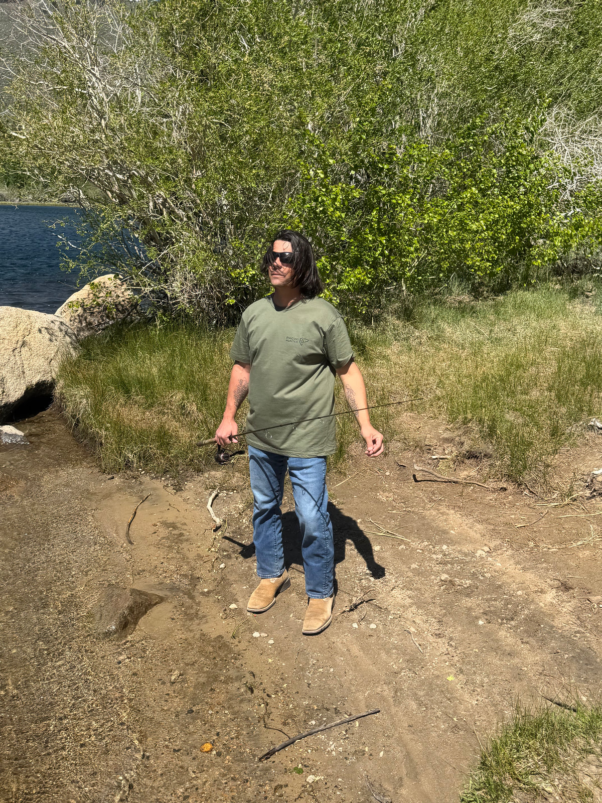 SoftFeel Fishing Tee Honor the Hunt