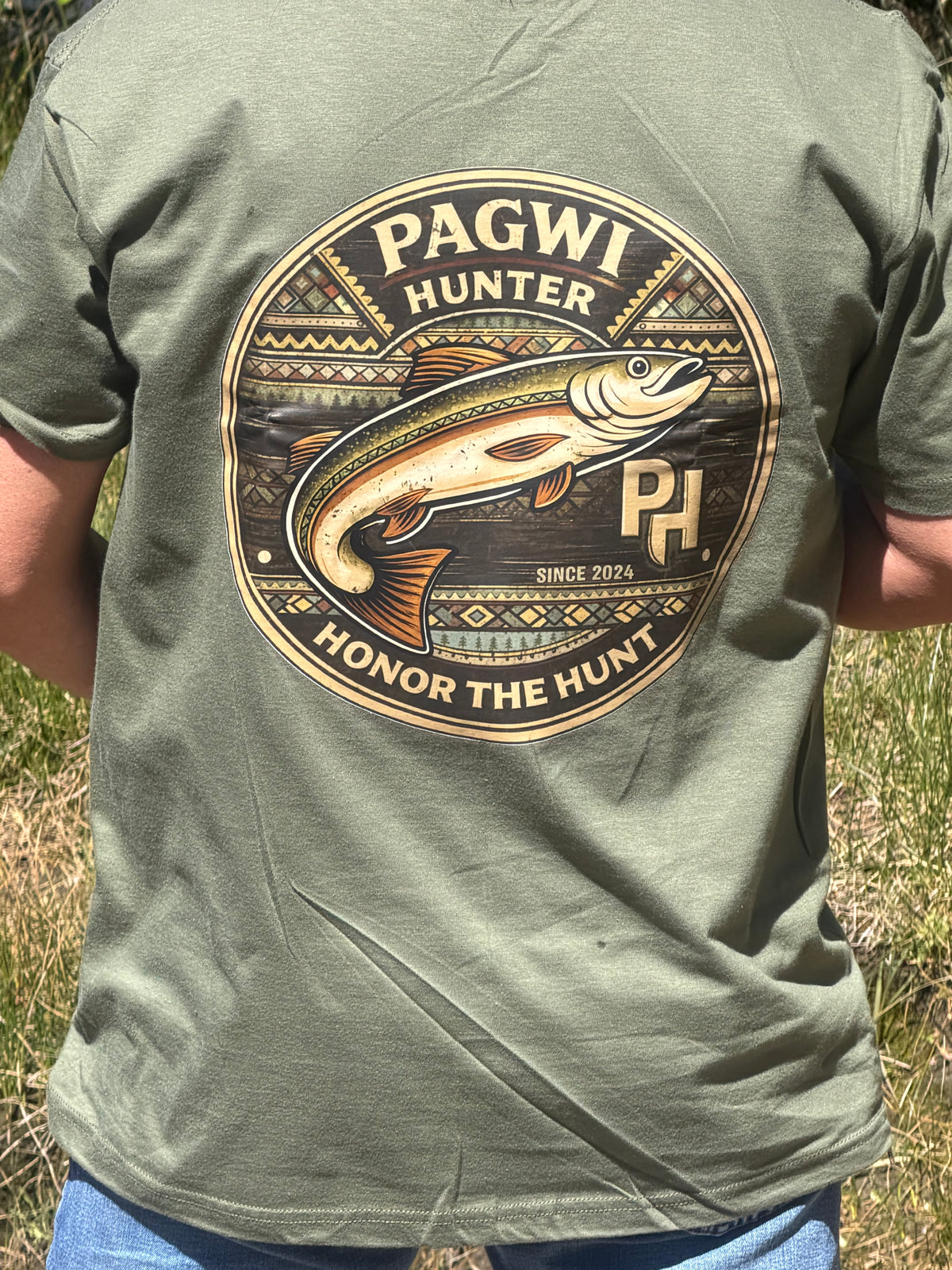 SoftFeel Fishing Tee Honor the Hunt