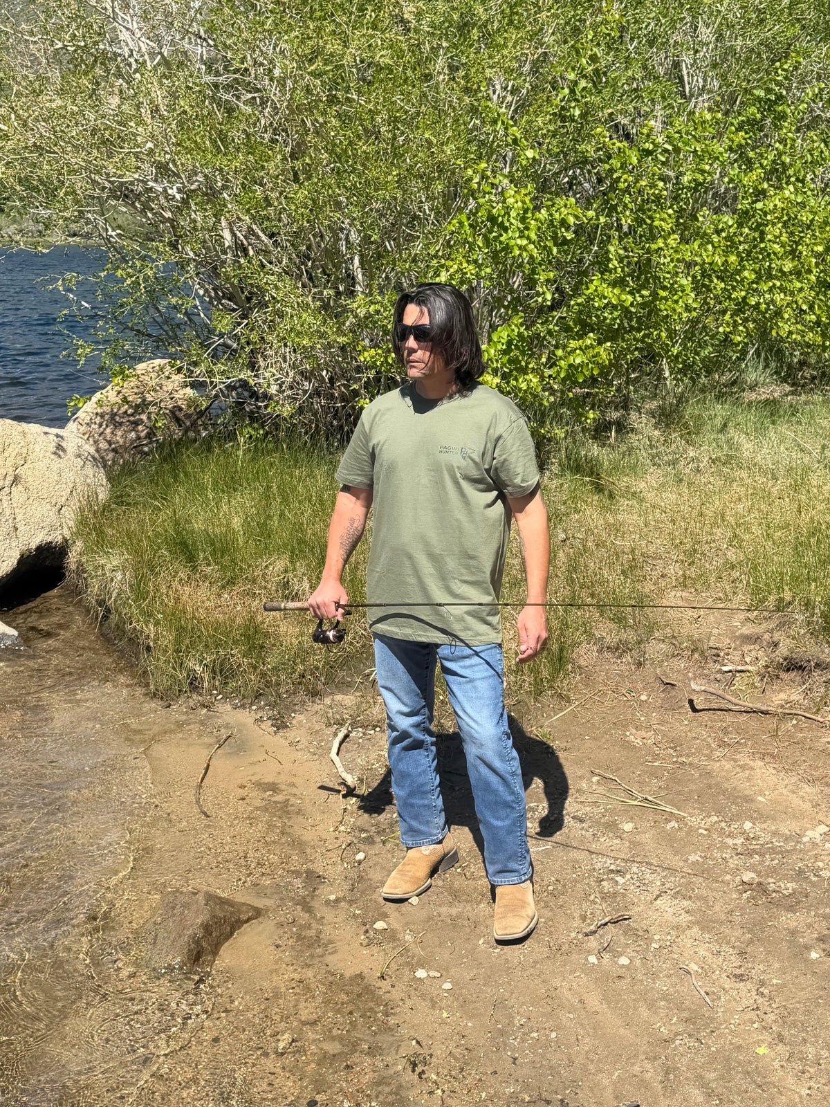 SoftFeel Fishing Tee Honor the Hunt