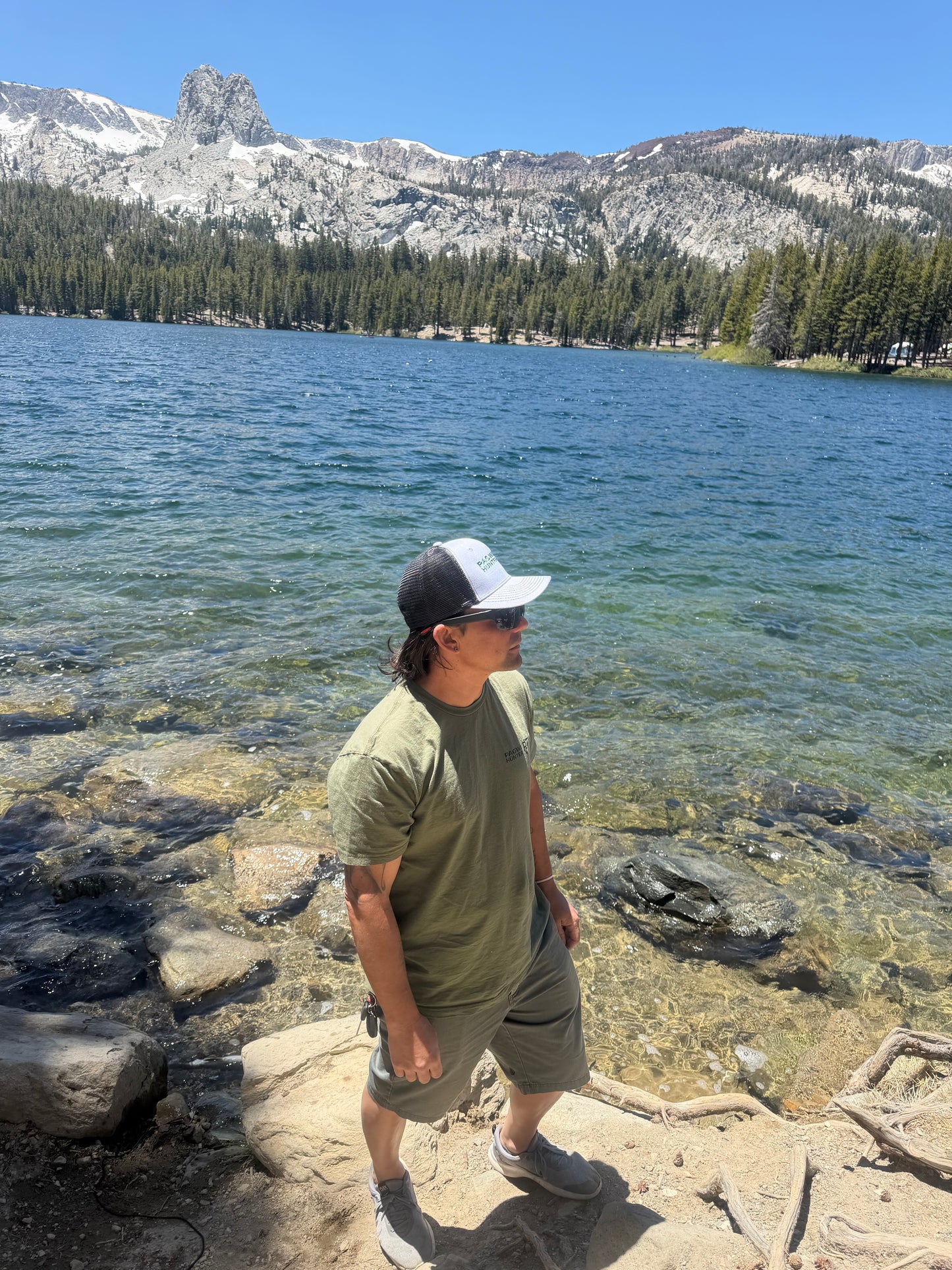 Pagwi Hunter Signature Series Embroidered Trucker Hat | Premium Snapback Fishing Cap